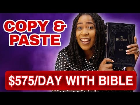 How to Build An Online Business Using The Bible! Copy & Paste Method thumbnail