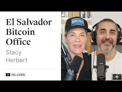 El Salvador: From Murder Capital to Bitcoin Capital with Stacy Herbert thumbnail