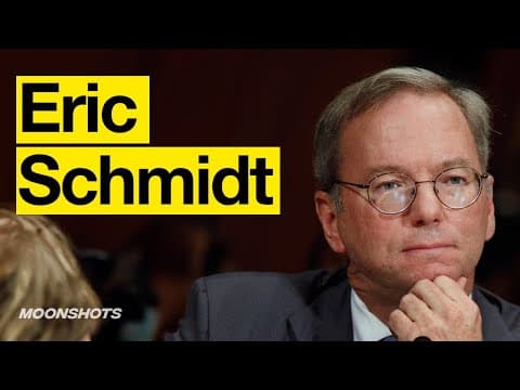 What Are the Consequences of A.I.? Ex-Google CEO Eric Schmidt | EP #7 thumbnail