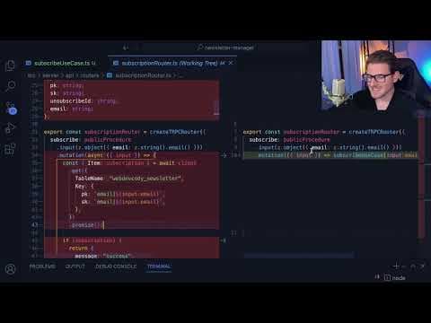 Applying layered architecture to my t3 stack api thumbnail