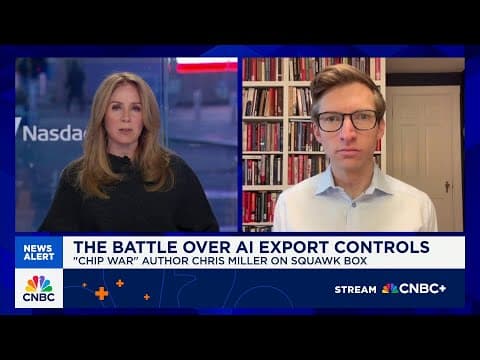 'Chip War' author Chris Miller on the battle of AI chip export controls thumbnail