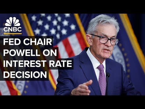 Federal Reserve Chair Jerome Powell speaks after Fed holds interest rates steady — 3/20/2024 thumbnail
