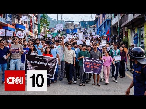 Gen Z-led protests oust Nepal's prime minister | September 12, 2025 thumbnail