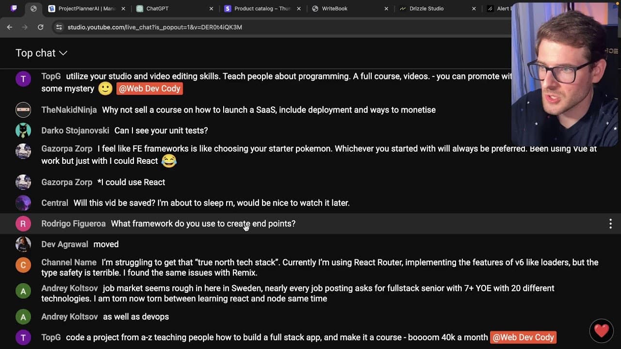 YouTube video player