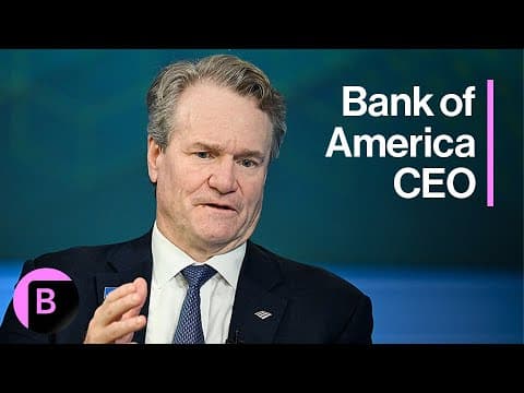 Bank of America CEO Moynihan on US Economy, Investor Day, World Cup thumbnail