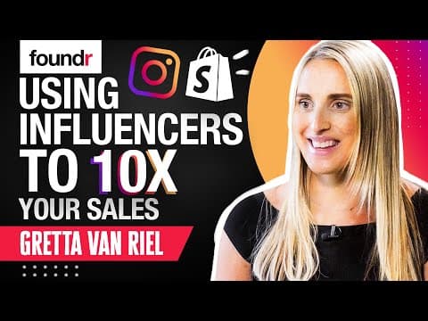 How to Find Influencers to EXPLODE Your Shopify Store ($12K/Week) thumbnail