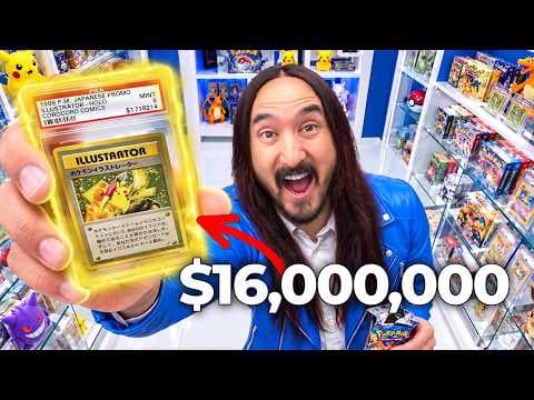 How to hunt rare trading cards with Steve Aoki thumbnail