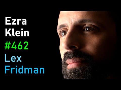 Ezra Klein and Derek Thompson: Politics, Trump, AOC, Elon & DOGE | Lex Fridman Podcast #462 thumbnail