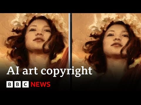 Can artists protect their work from AI? – BBC News thumbnail