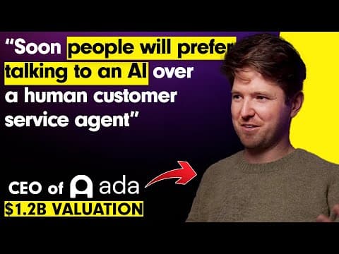 Farewell, Chatbots: AI Agents Are Taking Over Customer Service | Mike Murchison, CEO, Ada thumbnail