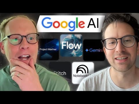 5 NEW Tools from Google AI to make money/be productive (INSANITY) thumbnail