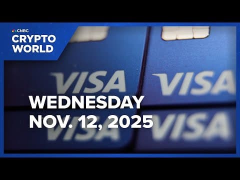 Visa moves deeper into stablecoins by launching new payment pilot for businesses: CNBC Crypto World thumbnail
