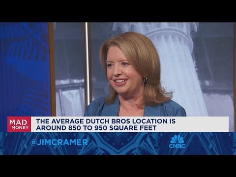 Dutch Bros. CEO Christine Barone: Our total addressable market is about 7,000 shops thumbnail
