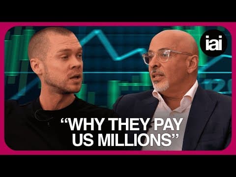 Why economists get it wrong | Gary Stevenson takes on former chancellor Nadhim Zahawi | IAI thumbnail