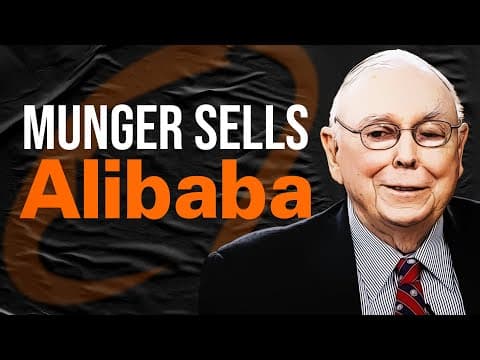 Why Did Charlie Munger Sell Half of His Alibaba Stock? thumbnail