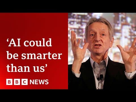 AI 'godfather' quits Google over dangers of Artificial Intelligence - BBC News thumbnail