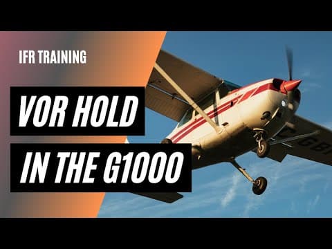 Missed Approach & Hold on the G1000 | Canyonlands VOR-A (Part 2 of 2) thumbnail