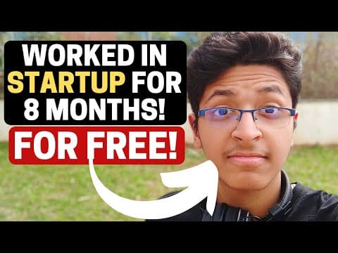 Is an Unpaid Startup Internship Worth It for Experience? thumbnail