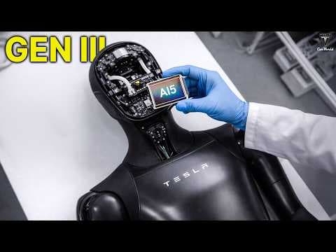 Elon Musk Announces New AI5 Chip On Tesla Bot Optimus Gen 3? thumbnail