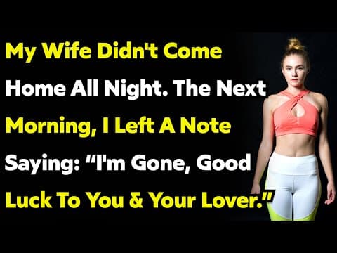 She Lied About A Girls’ Night Out — So I Gave Her An Epic Revenge She’ll Never Forget. thumbnail
