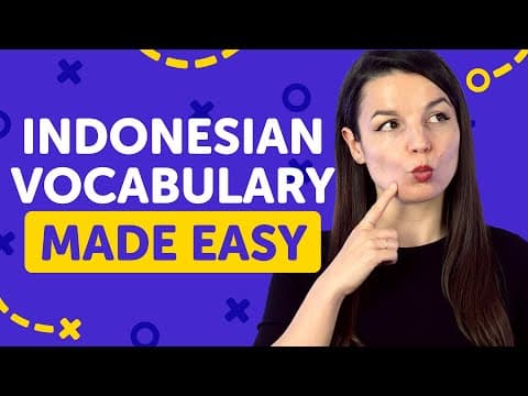 Indonesian Vocabulary Made Easy thumbnail