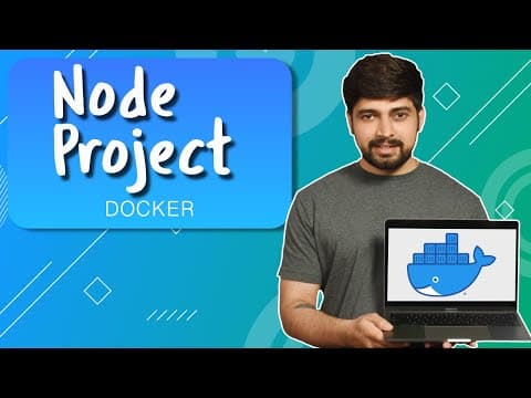 Introduction to node project for docker thumbnail