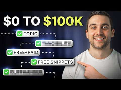 6 Step Checklist To Build A $100,000+ Paid Newsletter in 2025 thumbnail