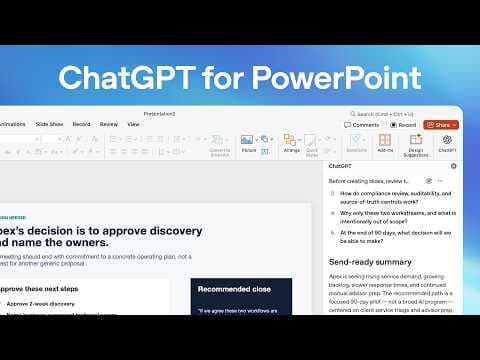 Create and edit presentations faster in PowerPoint thumbnail