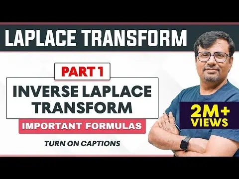 Formula of Laplace Transform and Inverse Laplace Transform | By Gp Sir thumbnail