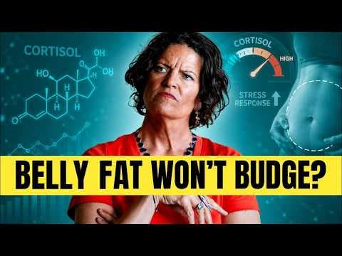 How to lower cortisol and shrink belly fat fast thumbnail
