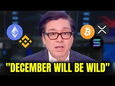 Tom Lee - "People Don't Realize How WILD December Will Be for Crypto! MILLIONAIRES Will Be Made" thumbnail