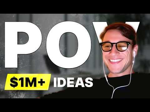 pov: brainstorming $1M+ startup ideas with Daniel Dalen thumbnail