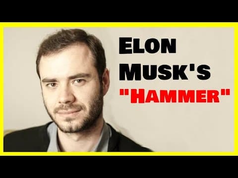 What Is Elon Musk's Approach to Leadership and Team Building? thumbnail