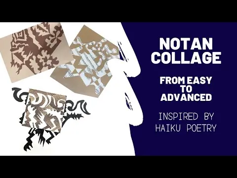 Notan Collage - Easy → Advanced Techniques Inspired by Haiku Poetry thumbnail