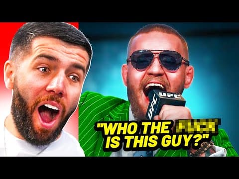 CLIPS THAT MADE "CONNOR MCGREGOR" FAMOUS thumbnail