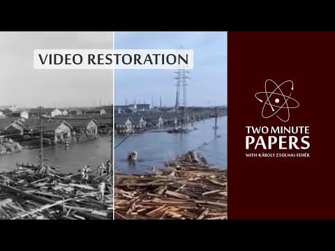 This Neural Network Restores Old Videos thumbnail