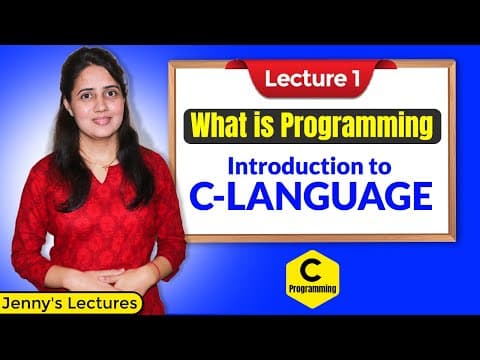 C_01 Introduction to C Language | C Programming Tutorials thumbnail
