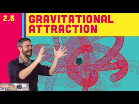 2.5 Gravitational Attraction - The Nature of Code thumbnail