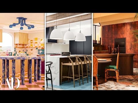 3 Interior Designers Transform The Same Outdated 90's Kitchen | Space Savers | Architectural Digest thumbnail