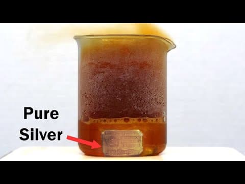 How to Make Silver Nitrate from Silver Metal thumbnail