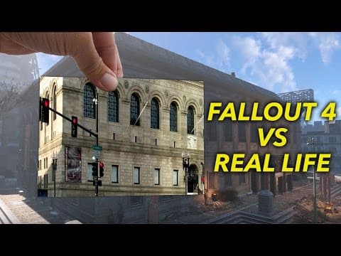Fallout 4: REAL LIFE vs In-Game Landmarks thumbnail