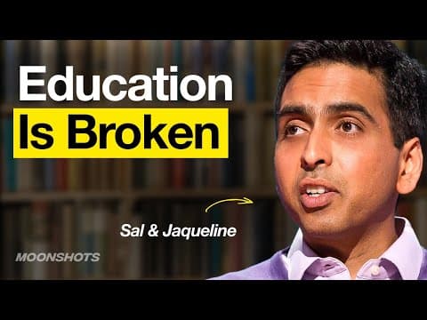How AI Will Democratize Education for the World w/ Sal Khan & Jacqueline Novogratz | EP #72 thumbnail