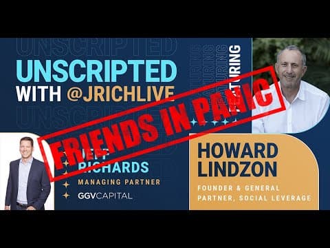 Unscripted with @jrichlive ft. Howard Lindzon (Social Leverage) thumbnail