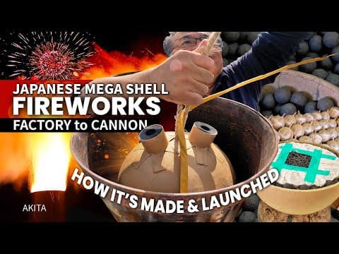 How Japanese Fireworks are Made & Launched β
ONLY in JAPAN thumbnail