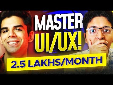 How to Start a Career as a UI/UX Designer thumbnail