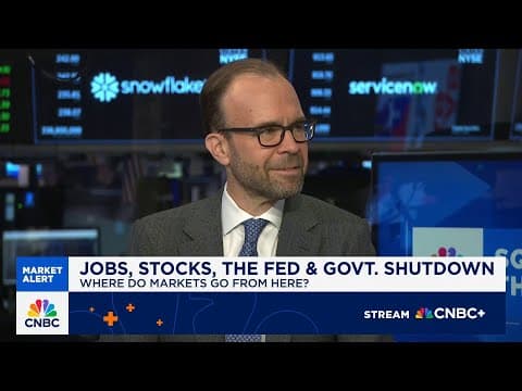 Goldman Sachs' Jan Hatzius: Lack of BLS data is a 'significant handicap' in forecasting thumbnail