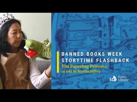 Banned Books Week: The Paper Bag Princess by Robert Munsch - Presented by Marika Jeffrey thumbnail