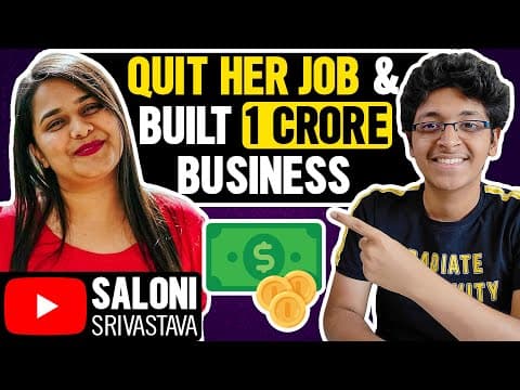 How Did Saloni Earn 1 Crore INR in Just 3 Months? thumbnail