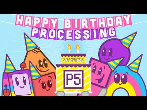 Coding with Processing Release 0001 Alpha -- Happy 20th! thumbnail