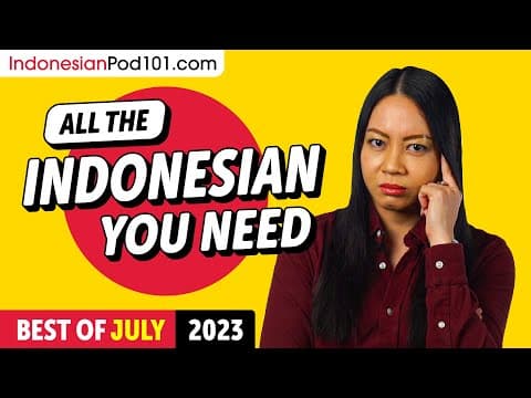 How to Master Indonesian Language in July 2023 thumbnail